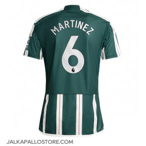 Manchester United Lisandro Martinez #6 Vieraspaita 2023-24 Lyhythihainen